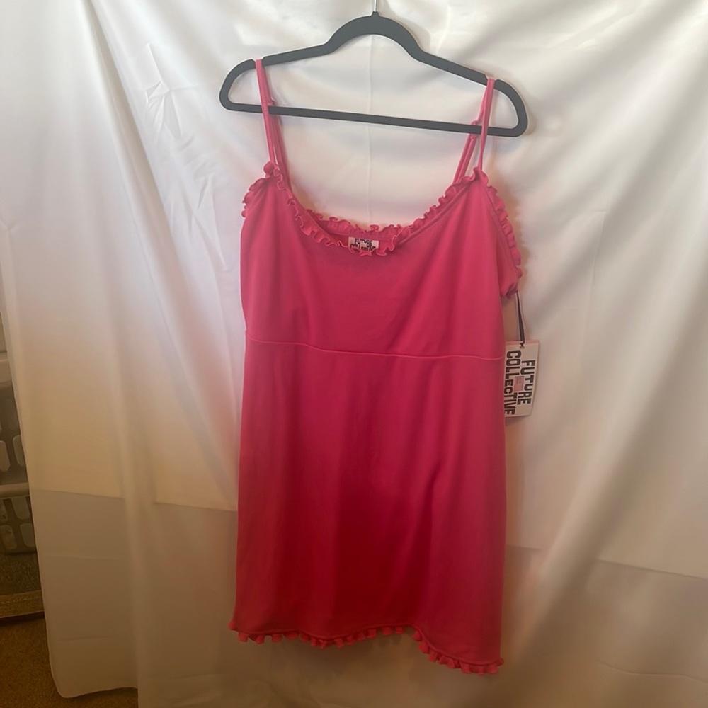 Future collective dress, XXL pink